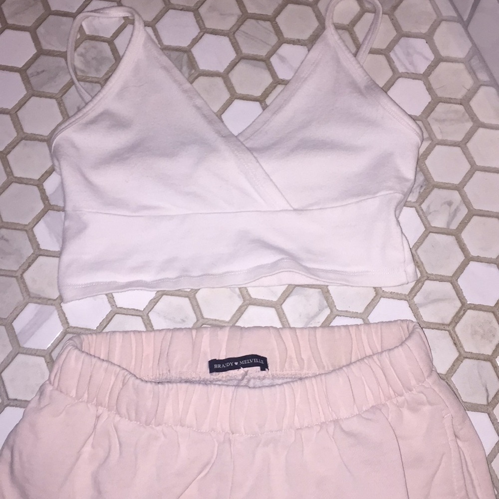 Brandy Melville sweatpants and shirt Bundle